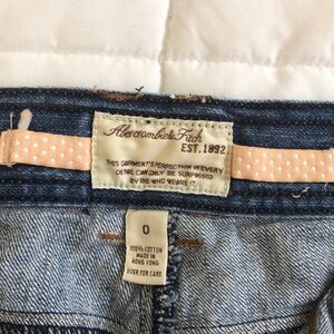 Abercrombie & Fitch mini skirt. Denim. Size 0. Great condition